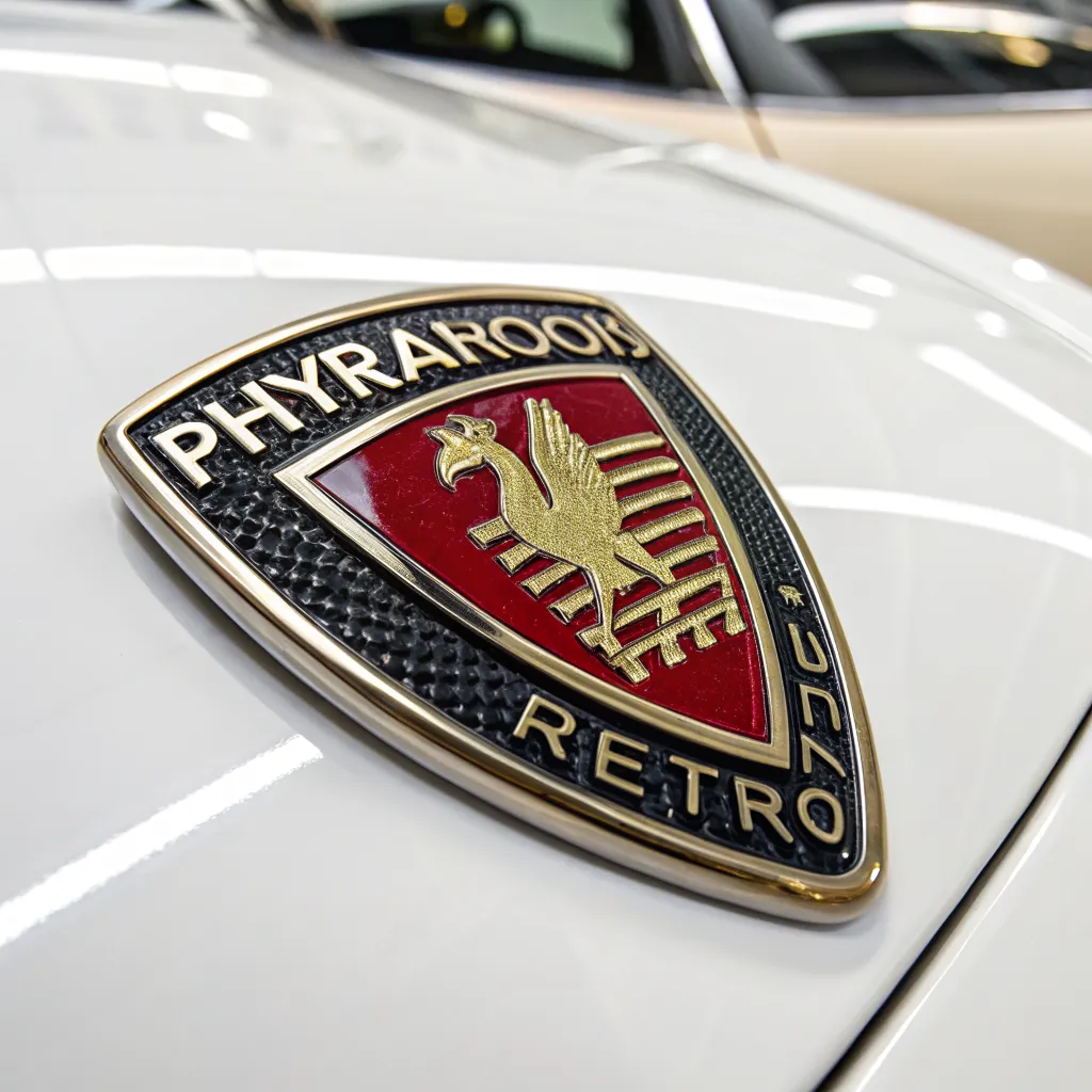 PHYRANORIS Retro Badge